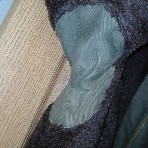 Vintage 40s USN Navy N1 Deck Jacket, Alpaca Fur , Size 40, Ww2 - Picture 12 of 16